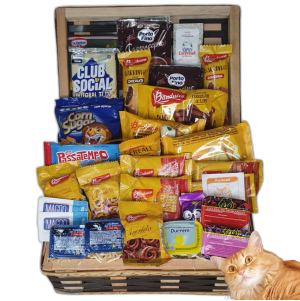 Cesta Bau De Cafe Da Manhã Completa Presente 30 Itens