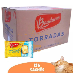 Torrada Bauducco Sachê Tradicional 126 Uni Caixa